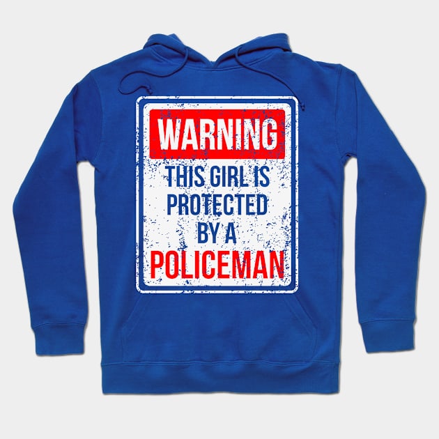 Protected By A Policeman Hoodie by veerkun